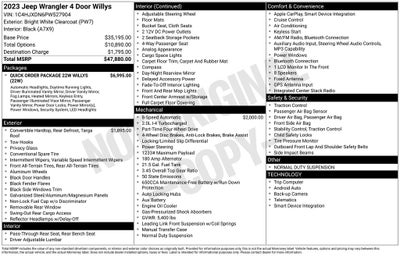 2023 Jeep Wrangler Sport