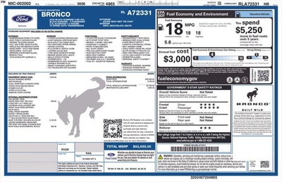 2024 Ford Bronco Black Diamond