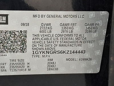 2019 Cadillac XT5 Platinum