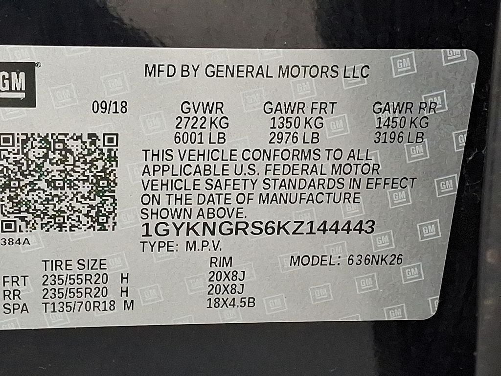 2019 Cadillac XT5 Platinum