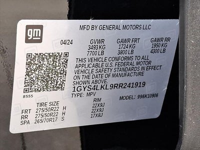 2024 Cadillac Escalade ESV Premium