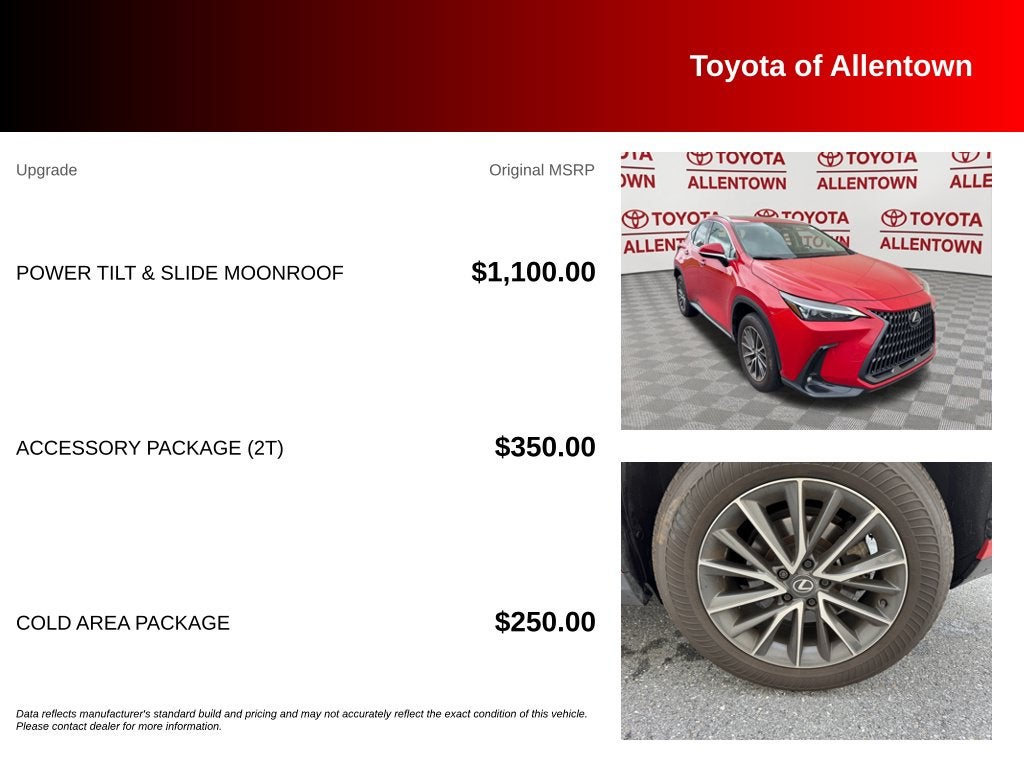 2025 Lexus NX 350 Base