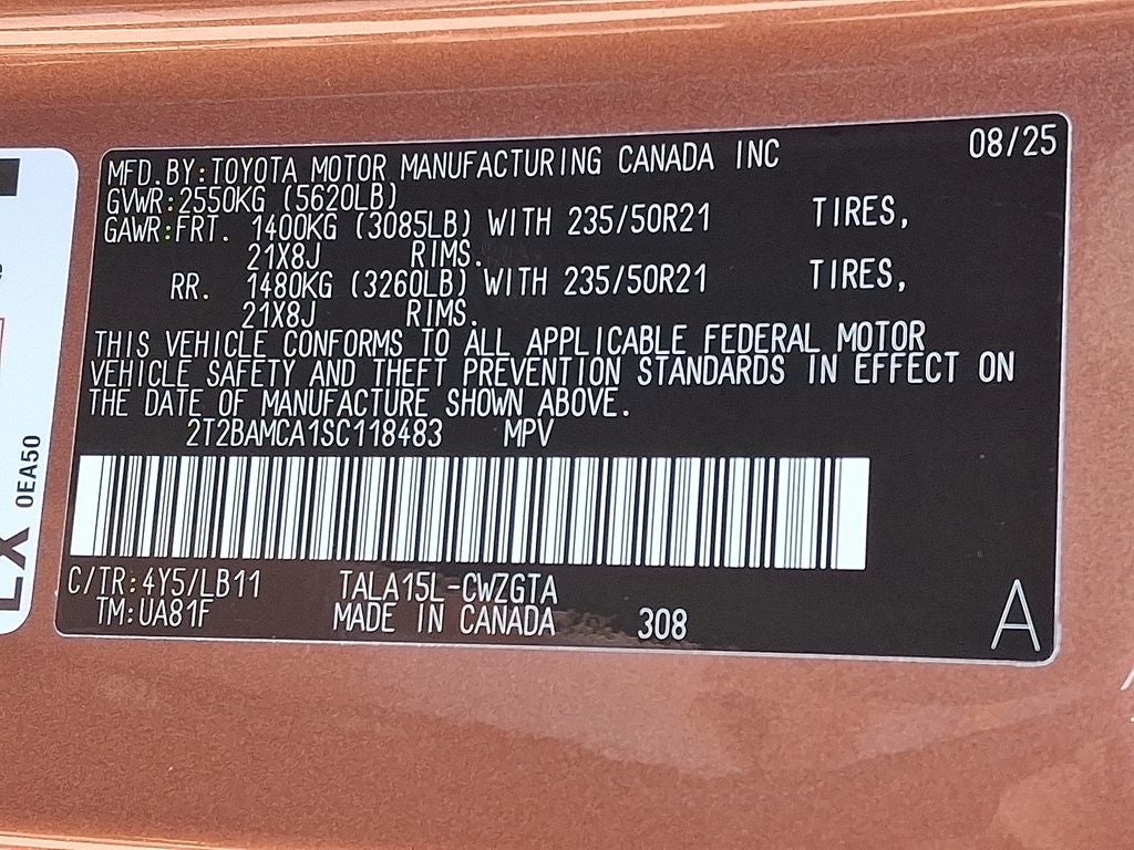 2025 Lexus RX 350 AWD 350 Premium Plus