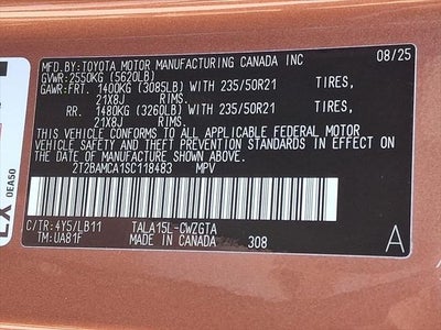 2025 Lexus RX 350 AWD 350 Premium Plus