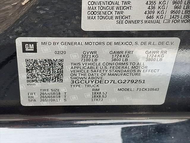 2020 Chevrolet Silverado LT