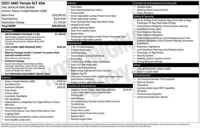 2021 GMC Terrain SLT