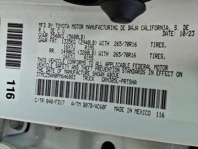 2023 Toyota Tacoma TRD Off-Road V6