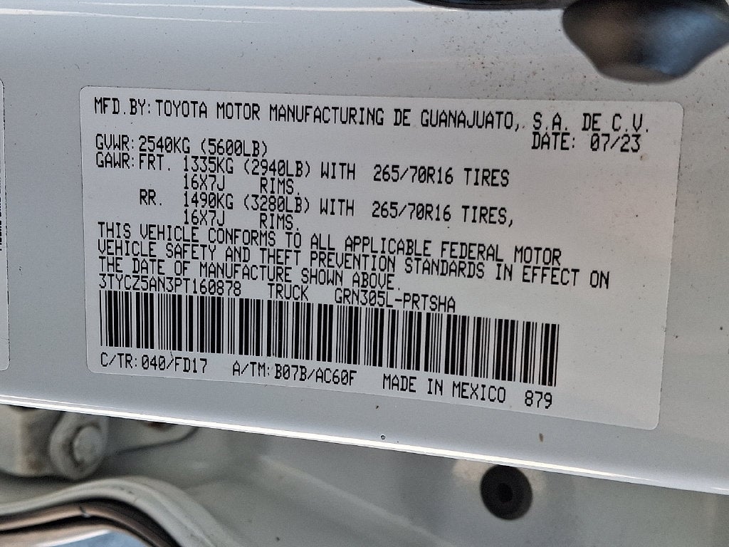 2023 Toyota Tacoma TRD Off-Road V6