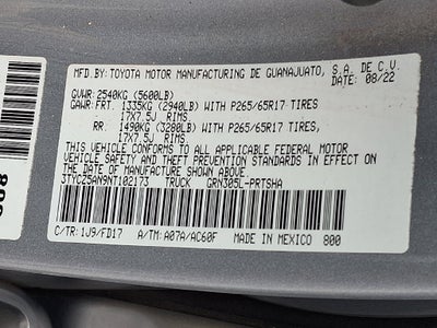 2022 Toyota Tacoma TRD Sport V6