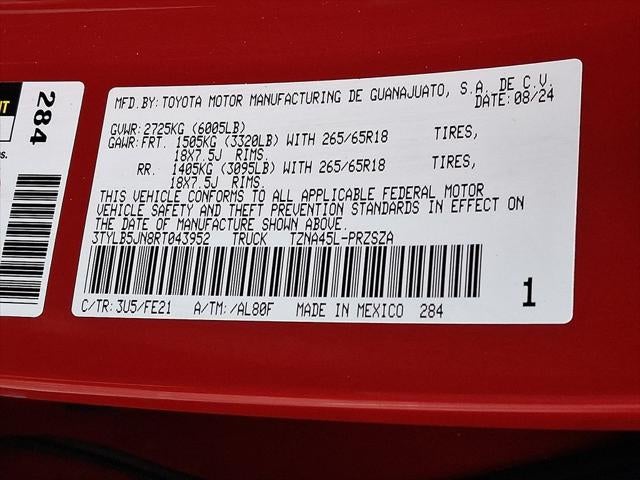 2024 Toyota Tacoma TRD Sport