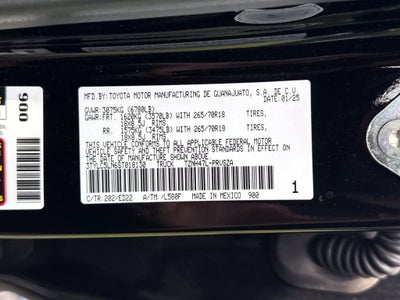 2025 Toyota Tacoma Hybrid TRD Pro