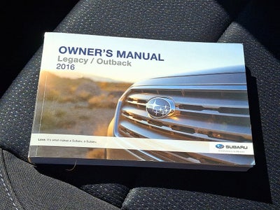 2016 Subaru Legacy 2.5i