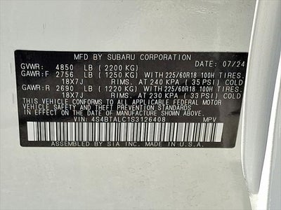 2025 Subaru Outback Onyx Edition