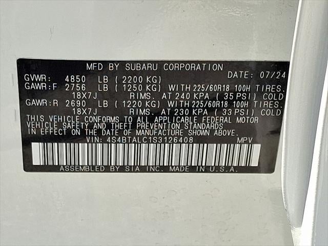 2025 Subaru Outback Onyx Edition