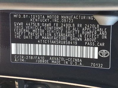 2024 Toyota Camry LE