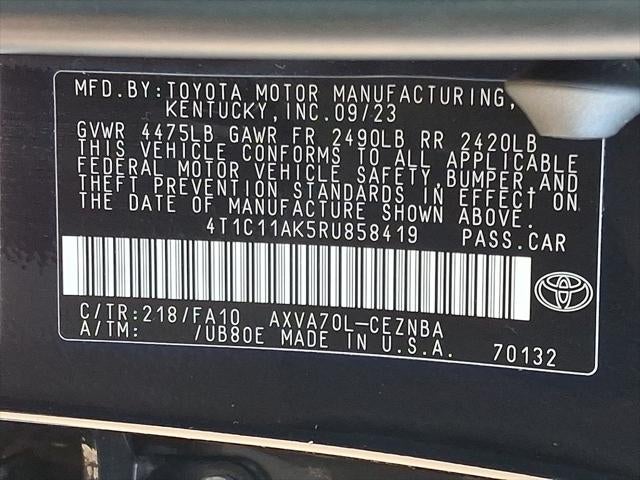 2024 Toyota Camry LE