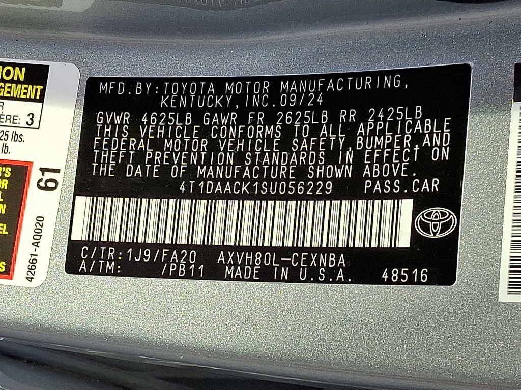 2025 Toyota Camry LE