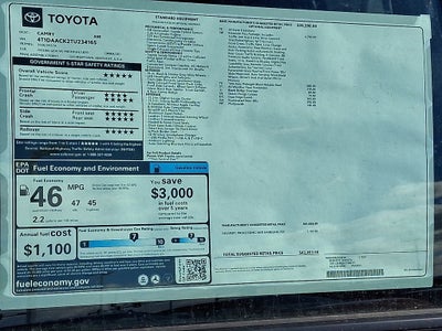2026 Toyota Camry XSE