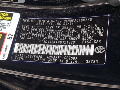 2024 Toyota Camry SE