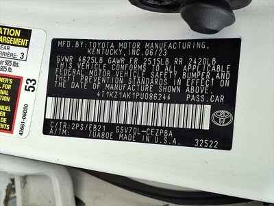 2023 Toyota Camry TRD V6