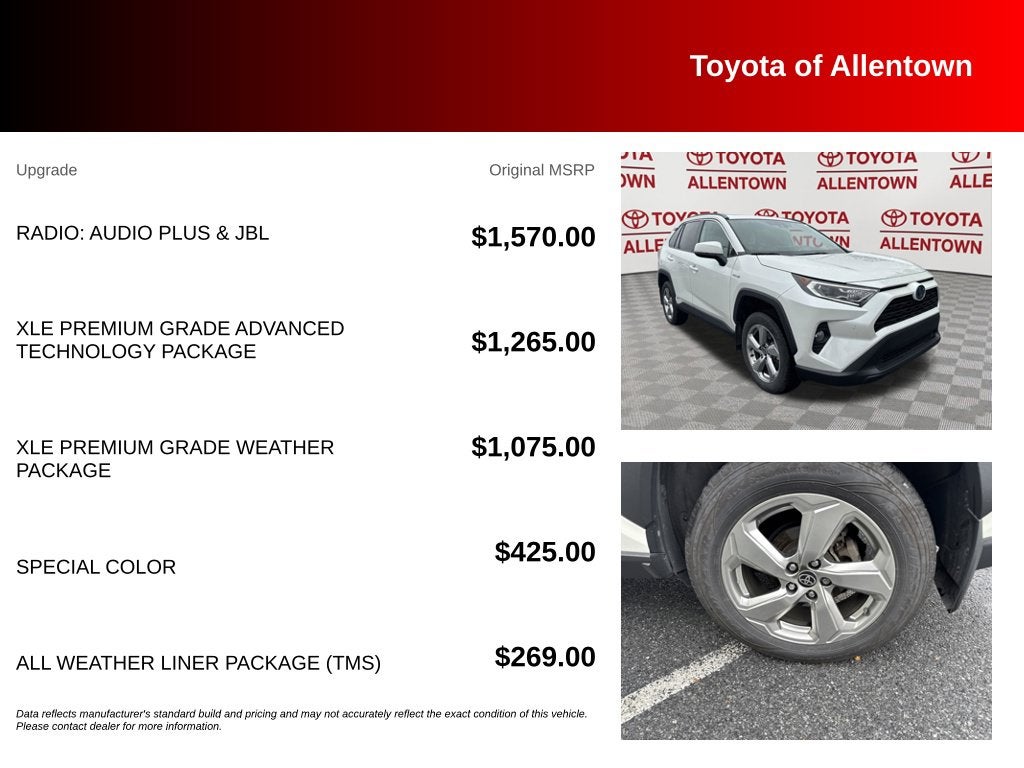 2021 Toyota RAV4 Hybrid XLE Premium
