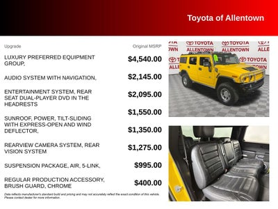 2007 Hummer H2 Base