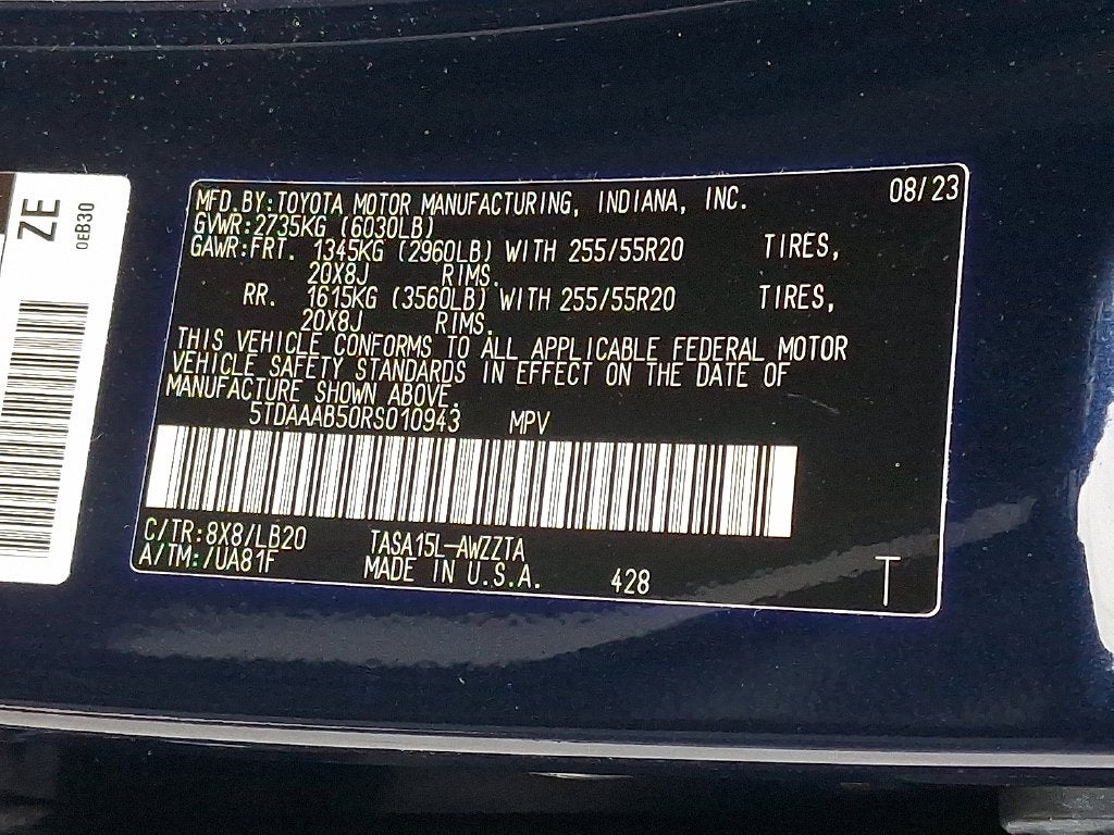 2024 Toyota Grand Highlander Platinum
