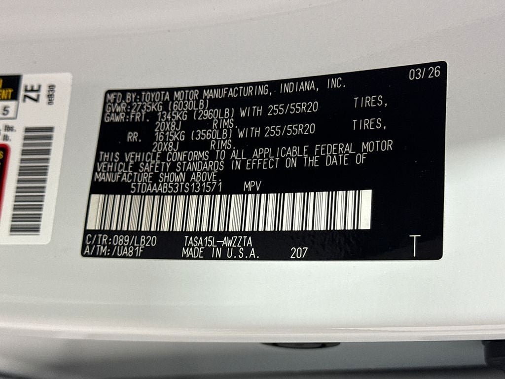 2026 Toyota Grand Highlander Platinum
