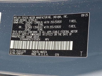 2026 Toyota GRAND HIGHLANDER Limited