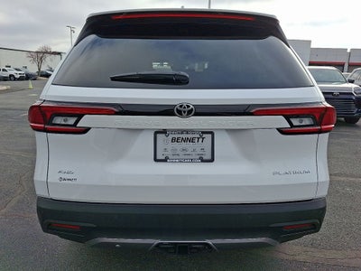2026 Toyota Grand Highlander Platinum