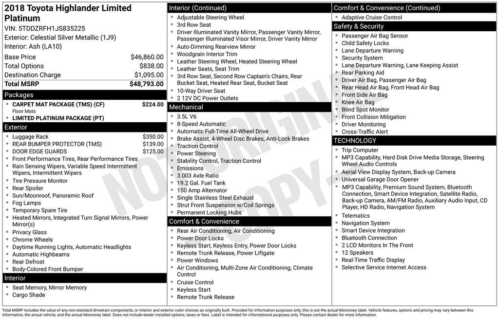 2018 Toyota Highlander Limited