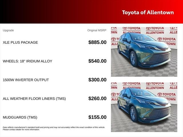 2025 Toyota Sienna XLE 7 Passenger