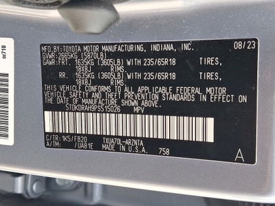 2023 Toyota Highlander LE