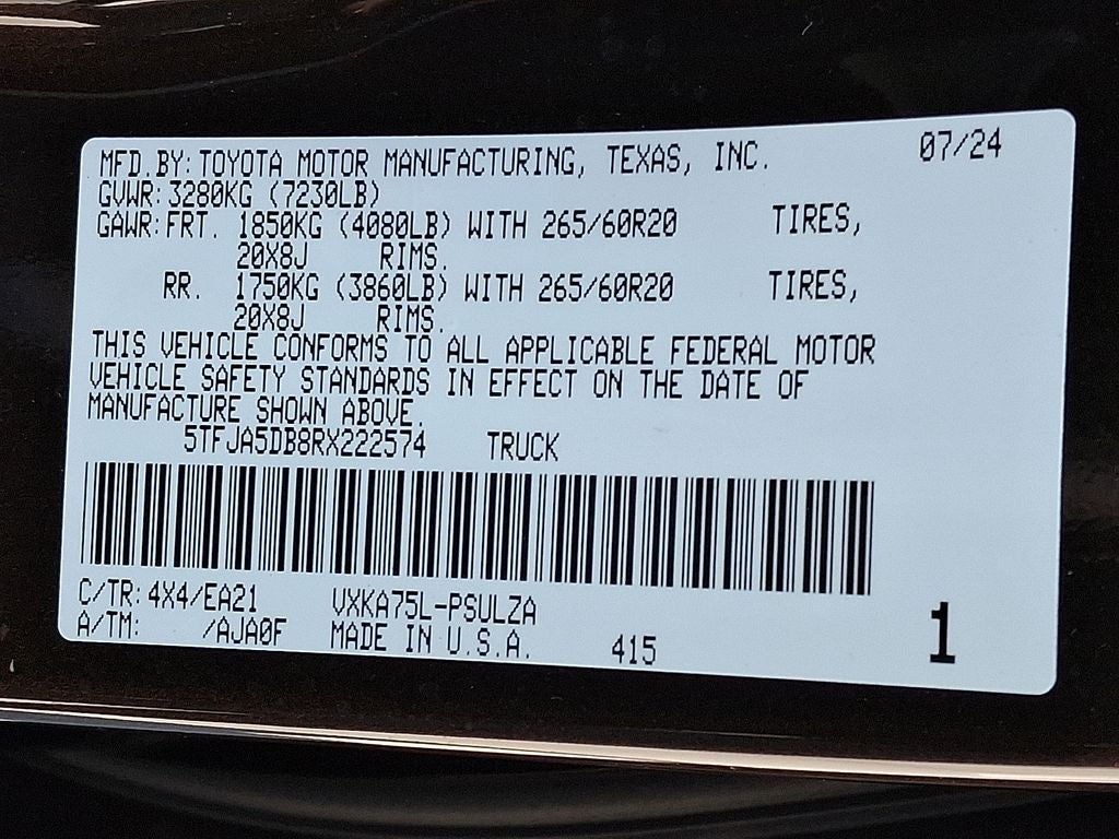 2024 Toyota Tundra Limited