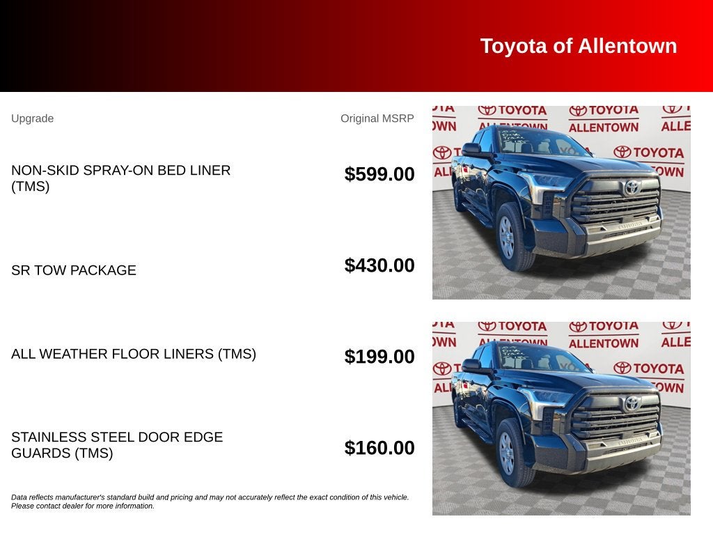 2025 Toyota Tundra SR