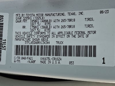 2024 Toyota Tundra SR5