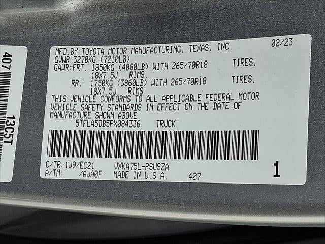 2023 Toyota TUNDRA 4X4 SR5