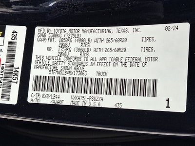 2024 Toyota Tundra 1794