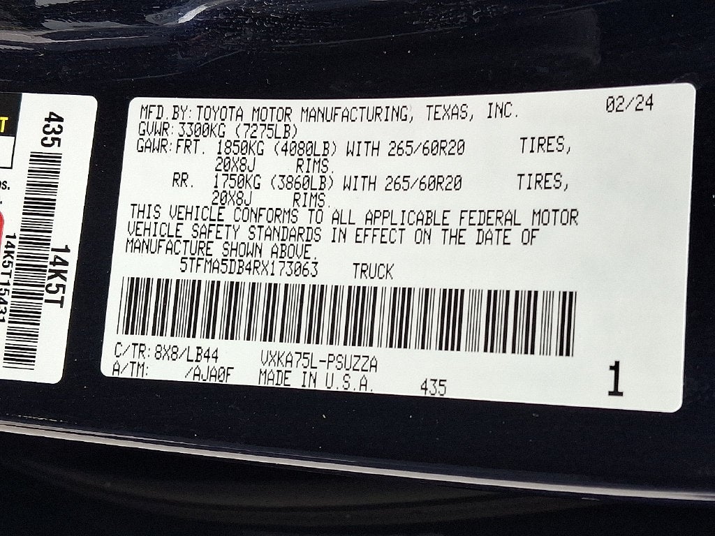 2024 Toyota Tundra 1794