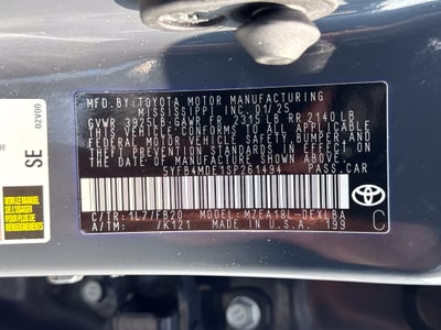 2025 Toyota Corolla LE