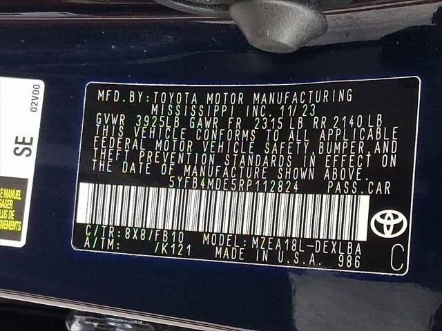 2024 Toyota Corolla LE