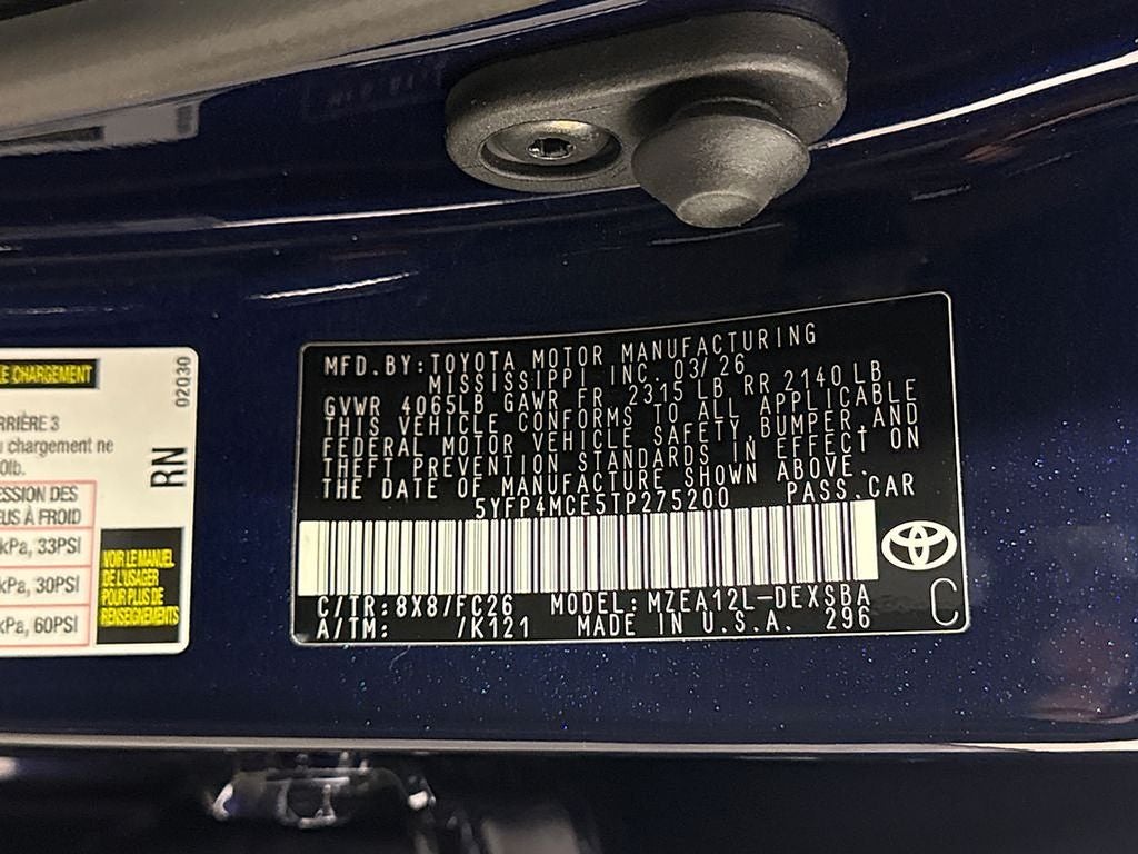 2026 Toyota Corolla SE