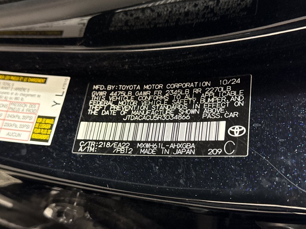2024 Toyota Prius Prime XSE