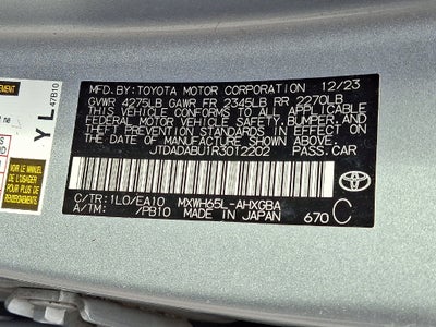 2024 Toyota Prius XLE