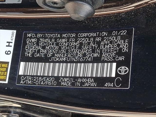 2022 Toyota Prius Nightshade