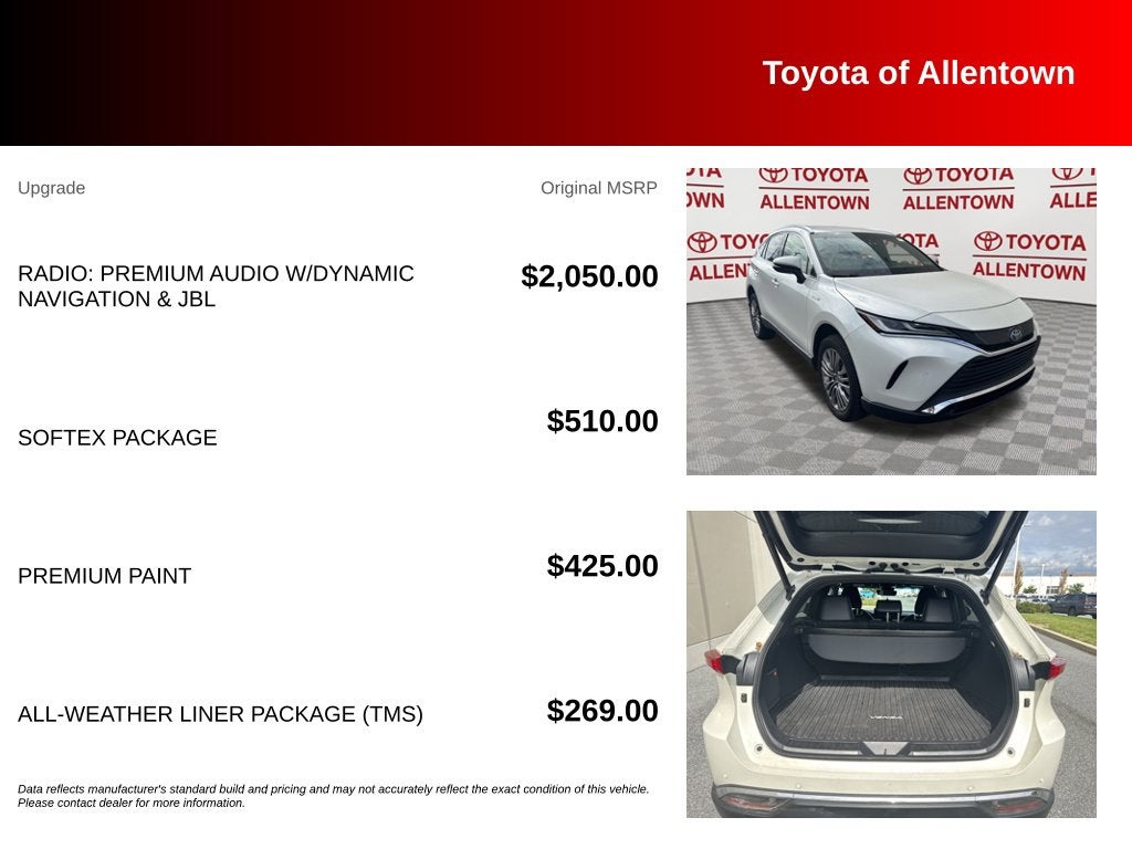 2021 Toyota Venza XLE