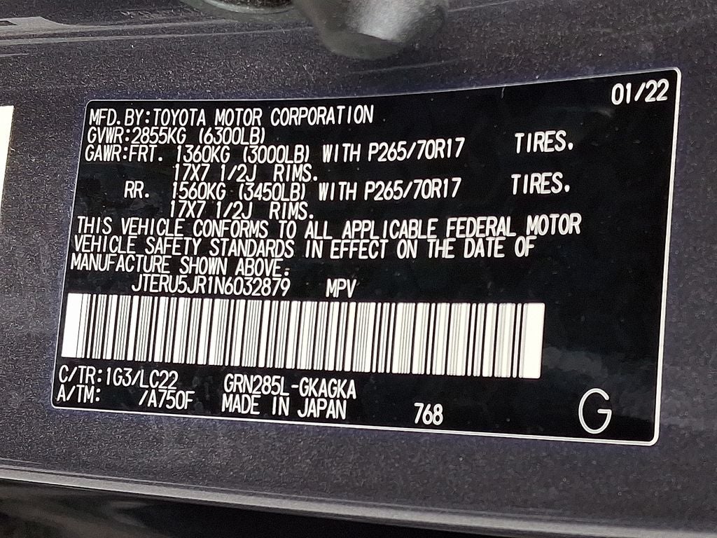 2022 Toyota 4Runner TRD Off-Road Premium