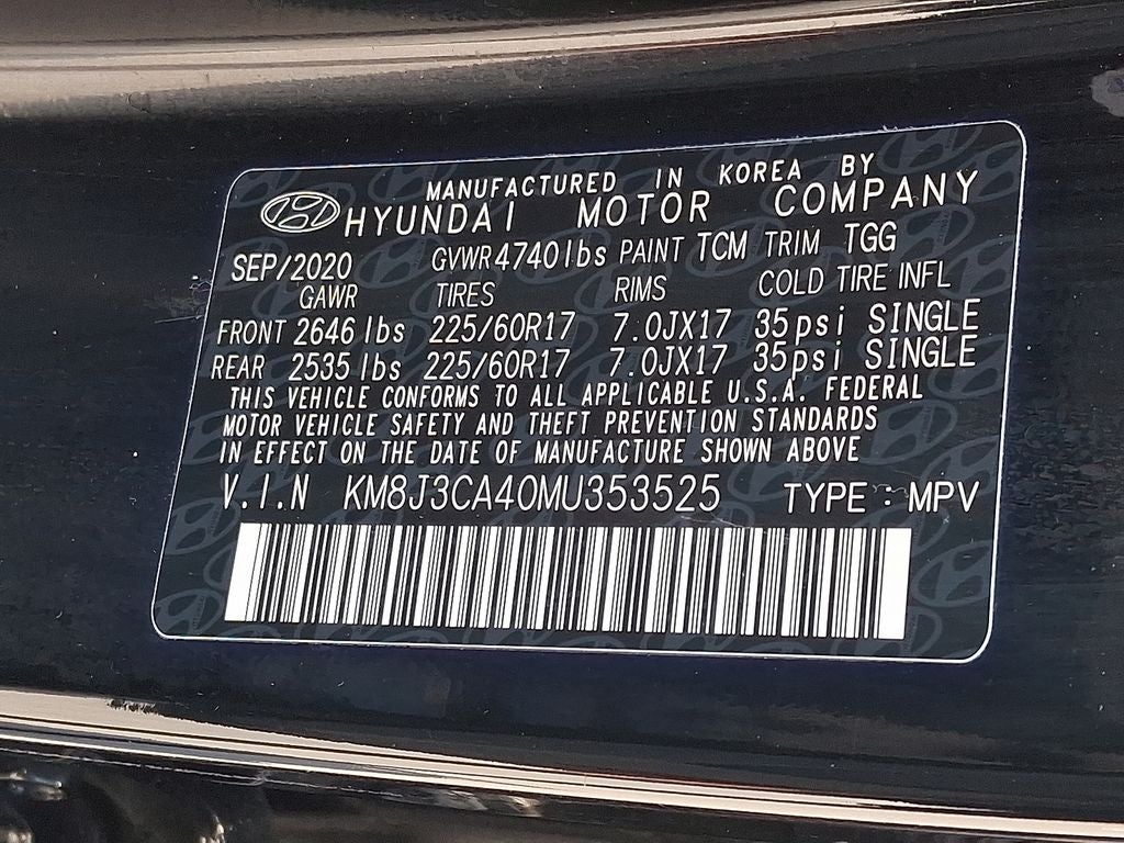 2021 Hyundai Tucson Value
