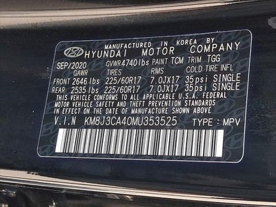 2021 Hyundai Tucson Value