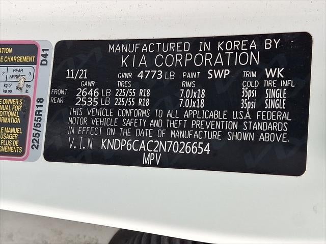 2022 Kia Sportage Nightfall